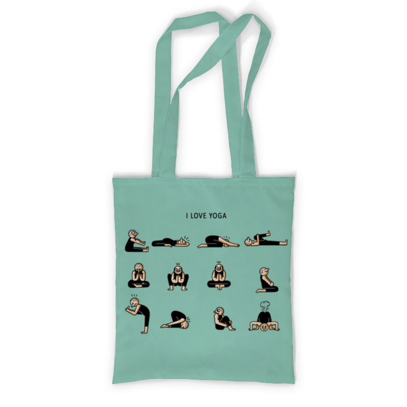 Printio Сумка с полной запечаткой I love yoga printio сумка с полной запечаткой i love yoga