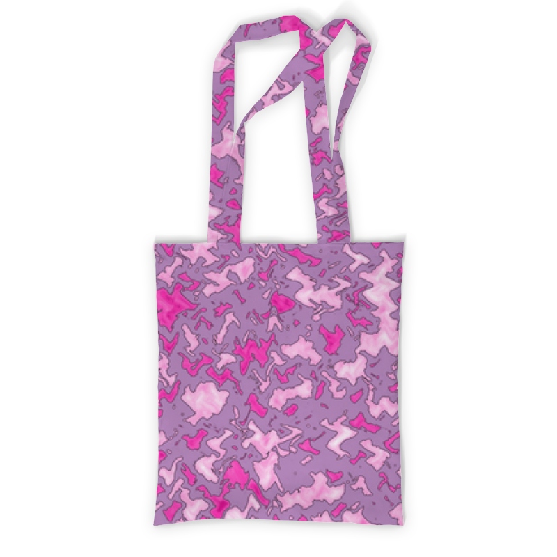 Printio Сумка с полной запечаткой Камуфляж мраморный (розовый) printio рюкзак мешок с полной запечаткой камуфляж мраморный розовый