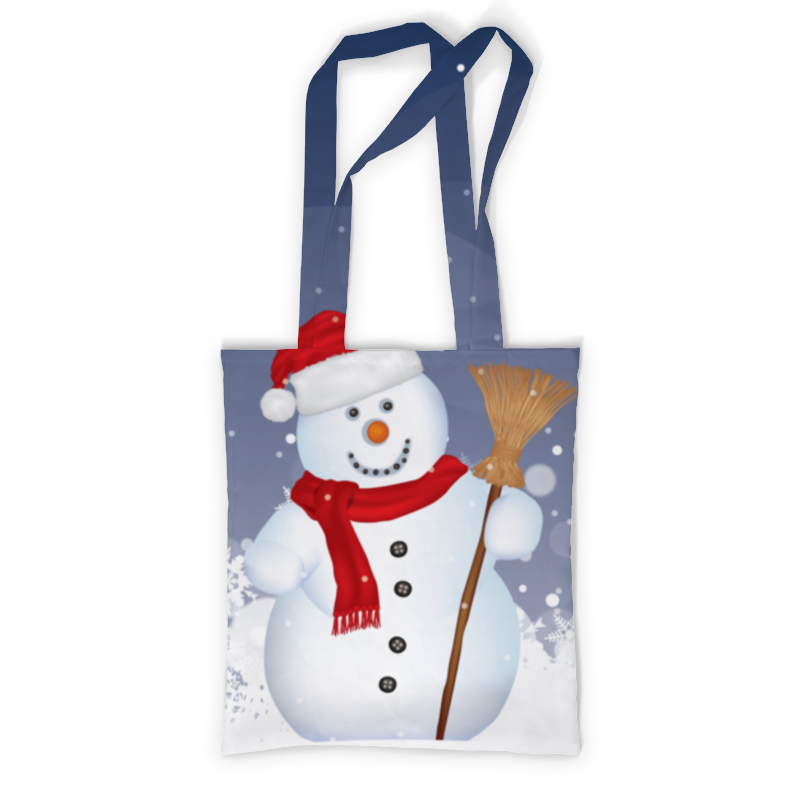 Printio Сумка с полной запечаткой Новогодняя printio сумка с полной запечаткой снеговик