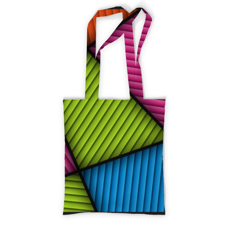Printio Сумка с полной запечаткой Цветная абстракция printio сумка с полной запечаткой сетчатая абстракция