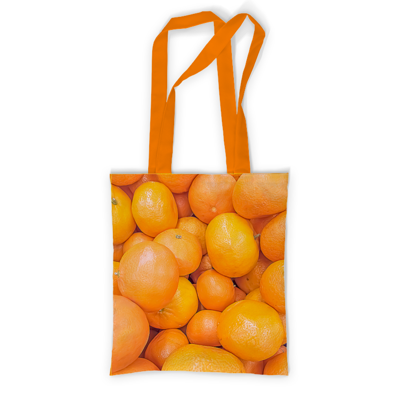 printio сумка с полной запечаткой мандаринка Printio Сумка с полной запечаткой Мандаринка.