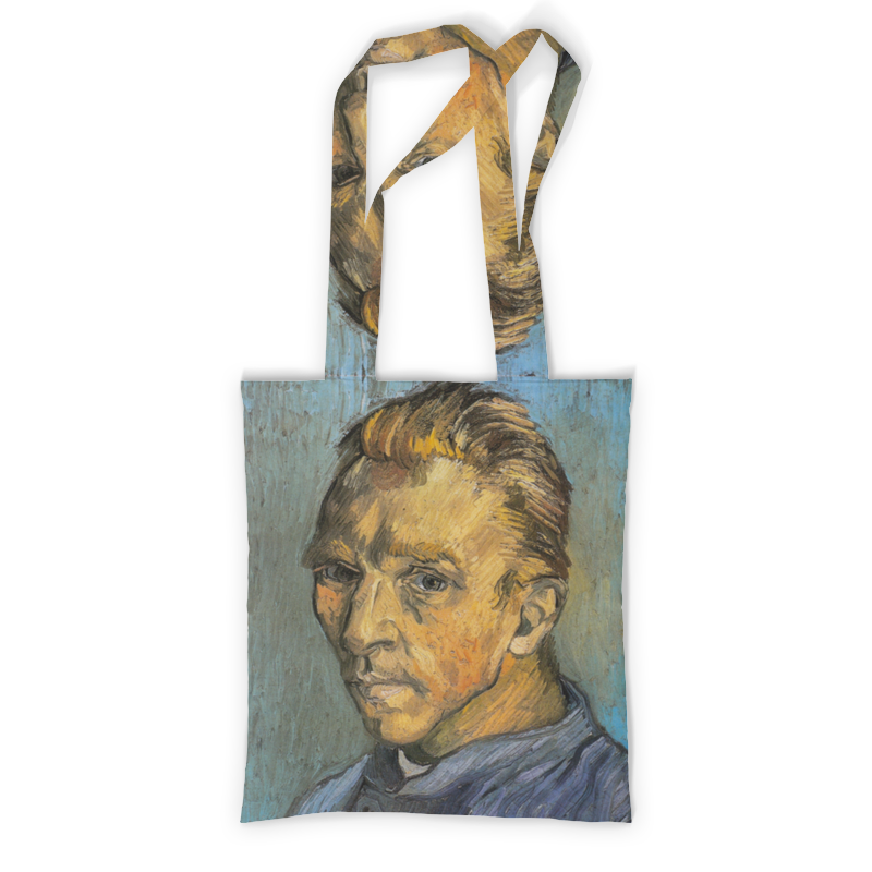 printio сумка с полной запечаткой портрет художника без бороды винсент ван гог Printio Сумка с полной запечаткой Портрет художника без бороды (винсент ван гог)