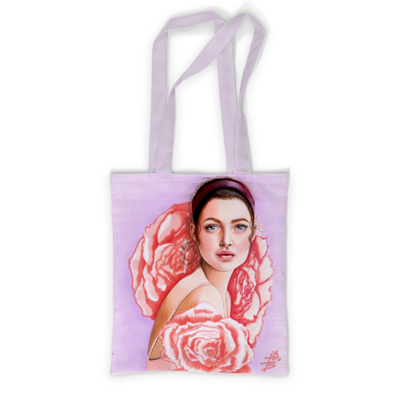 Printio Сумка с полной запечаткой Нежность многоразовая сумка тоут для женщин портативная сумка для балерины и балерины для покупки продуктов