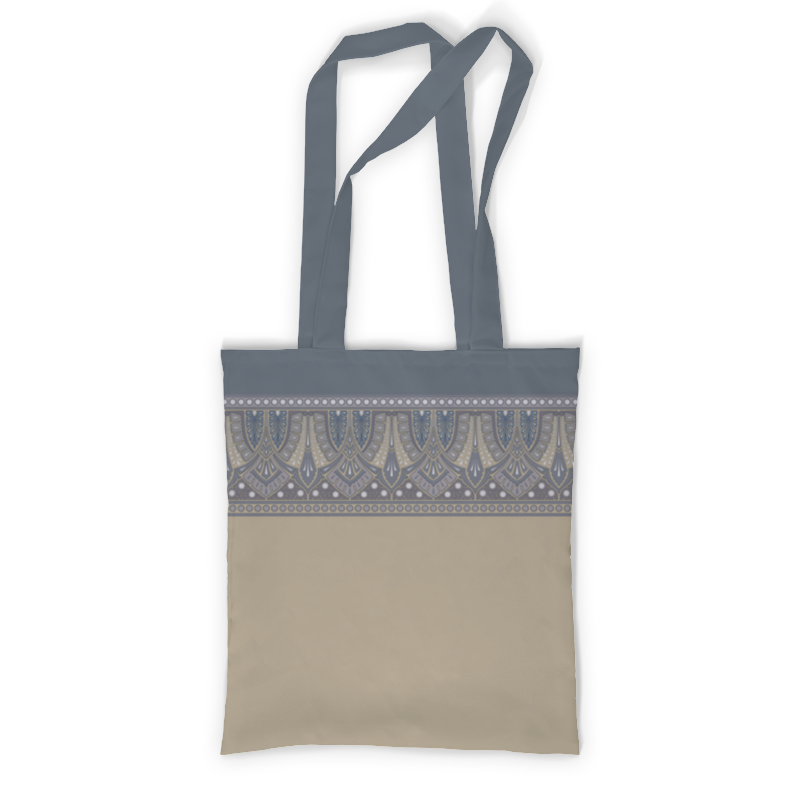 Printio Сумка с полной запечаткой Орнаментальная сизая printio сумка с полной запечаткой в стиле майя