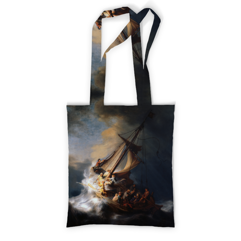 Printio Сумка с полной запечаткой Христос во время шторма на море галилейском printio сумка с полной запечаткой христос во время шторма на море галилейском