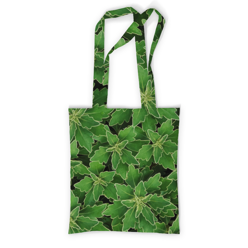 Printio Сумка с полной запечаткой Зеленые листья printio сумка с полной запечаткой яркие листья