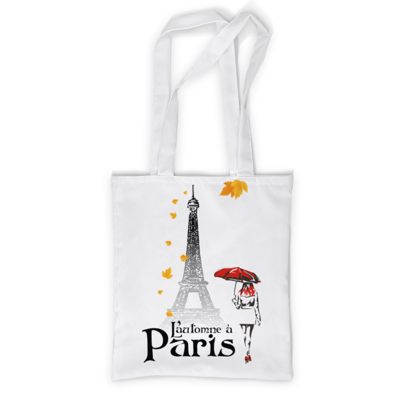 Printio Сумка с полной запечаткой Осень в париже. printio футболка с полной запечаткой женская осень в париже