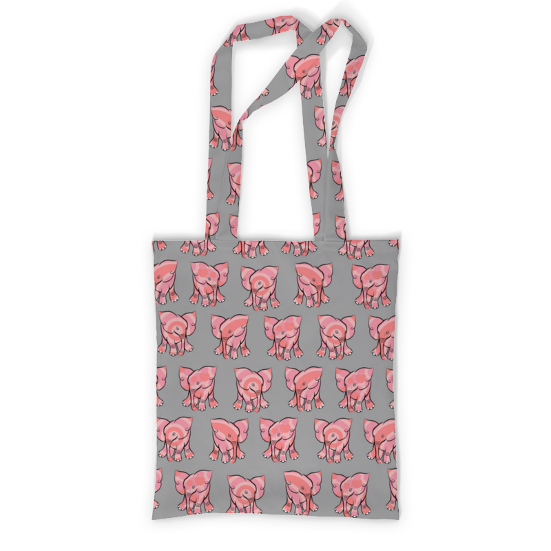 Printio Сумка с полной запечаткой Розовый слоник printio сумка с полной запечаткой розовый слоник