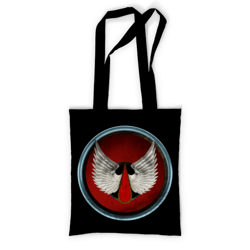 Заказать сумку в Москве. Сумка с полной запечаткой Blood Angels от GeekFox  - готовые дизайны и нанесение принтов.