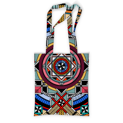 Заказать сумку в Москве. Сумка с полной запечаткой Индейская мандала от Margarita Nia - готовые дизайны и нанесение принтов.