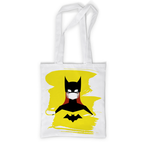 Заказать сумку в Москве. Сумка с полной запечаткой Бэт-герл (Коллекция: Герои носят маски) от GeekFox  - готовые дизайны и нанесение принтов.
