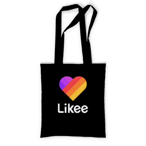 Заказать сумку в Москве. Сумка с полной запечаткой Likee  от DESIGNER   - готовые дизайны и нанесение принтов.