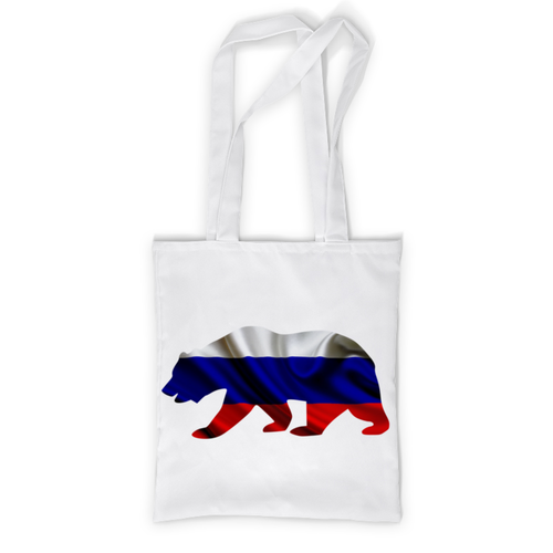 Заказать сумку в Москве. Сумка с полной запечаткой Русский Медведь от FireFoxa - готовые дизайны и нанесение принтов.