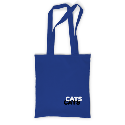 Заказать сумку в Москве. Сумка с полной запечаткой CATS. Котики на прогулке от ELENA ZHARINOVA - готовые дизайны и нанесение принтов.