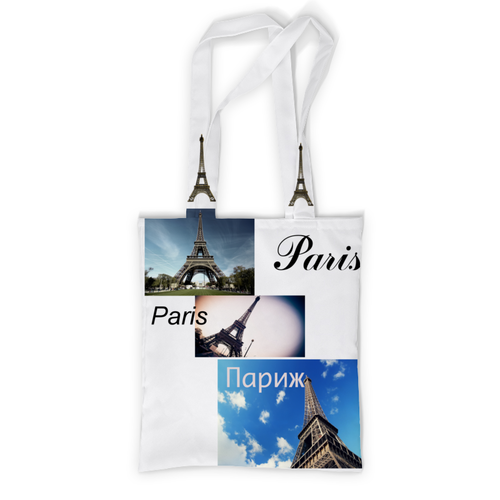 Заказать сумку в Москве. Сумка с полной запечаткой Париж, Париж... от Ivan Bartsev - готовые дизайны и нанесение принтов.