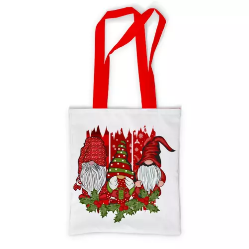 Заказать сумку в Москве. Сумка с полной запечаткой Новый год от queen  - готовые дизайны и нанесение принтов.