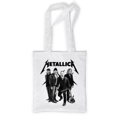 Заказать сумку в Москве. Сумка с полной запечаткой Metallica от geekbox - готовые дизайны и нанесение принтов.
