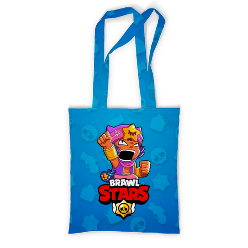 Заказать сумку в Москве. Сумка с полной запечаткой BRAWL STARS SANDY  от geekbox - готовые дизайны и нанесение принтов.