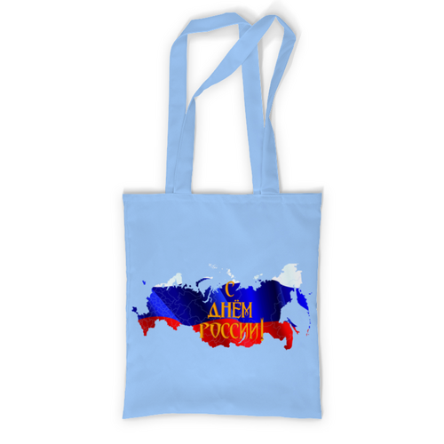 Заказать сумку в Москве. Сумка с полной запечаткой С днем России! от FireFoxa - готовые дизайны и нанесение принтов.