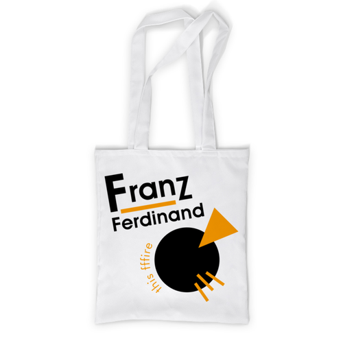 Заказать сумку в Москве. Сумка с полной запечаткой Franz Ferdinand от geekbox - готовые дизайны и нанесение принтов.