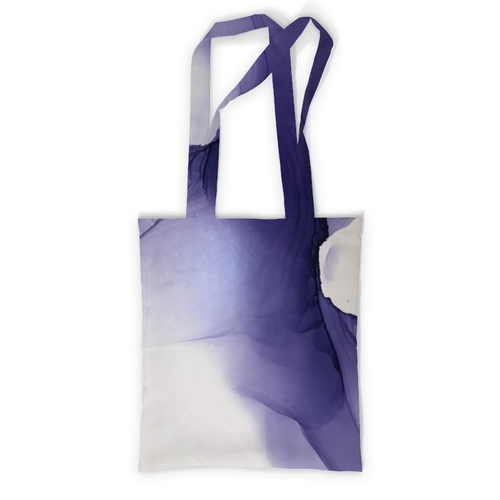 Заказать сумку в Москве. Сумка с полной запечаткой Фиолетово - синий от Светлана Демина - готовые дизайны и нанесение принтов.