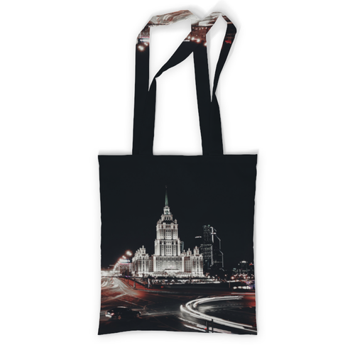 Заказать сумку в Москве. Сумка с полной запечаткой Москва всегда с тобой от Нина Дивова - готовые дизайны и нанесение принтов.