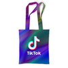 Заказать сумку в Москве. Сумка с полной запечаткой TikTok  от DESIGNER   - готовые дизайны и нанесение принтов.