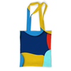 Заказать сумку в Москве. Сумка с полной запечаткой Разноцветная абстракция от BeliySlon - готовые дизайны и нанесение принтов.