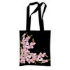 Заказать сумку в Москве. Сумка с полной запечаткой EXO розовые цветы от nionilla - готовые дизайны и нанесение принтов.