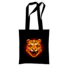 Заказать сумку в Москве. Сумка с полной запечаткой Огненный тигр. от DEPALL - готовые дизайны и нанесение принтов.