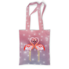 Заказать сумку в Москве. Сумка с полной запечаткой Влюбленные фламинго от Ordwen - готовые дизайны и нанесение принтов.