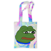 Заказать сумку в Москве. Сумка с полной запечаткой Pepe Frog от Jimmy Flash - готовые дизайны и нанесение принтов.