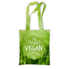 Заказать сумку в Москве. Сумка с полной запечаткой Go Vegan! от vegan@thespaceway.info - готовые дизайны и нанесение принтов.
