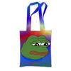 Заказать сумку в Москве. Сумка с полной запечаткой Sad Frog от Jimmy Flash - готовые дизайны и нанесение принтов.