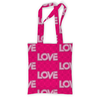 Заказать сумку в Москве. Сумка с полной запечаткой LOVE LOVE от Jimmy Flash - готовые дизайны и нанесение принтов.