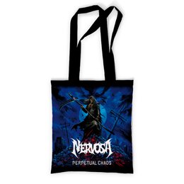 Заказать сумку в Москве. Сумка с полной запечаткой Nervosa thrash metal band от Leichenwagen - готовые дизайны и нанесение принтов.