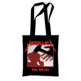 Заказать сумку в Москве. Сумка с полной запечаткой Metallica. KILL EM ALL.  от roma_gorokhov_87@mail.ru - готовые дизайны и нанесение принтов.