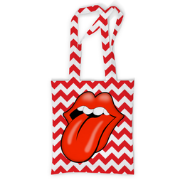 Заказать сумку в Москве. Сумка с полной запечаткой The Rolling Stones от Jimmy Flash - готовые дизайны и нанесение принтов.