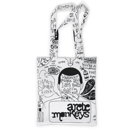 Заказать сумку в Москве. Сумка с полной запечаткой Arctic Monkeys от geekbox - готовые дизайны и нанесение принтов.
