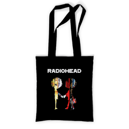 Заказать сумку в Москве. Сумка с полной запечаткой Radiohead от geekbox - готовые дизайны и нанесение принтов.