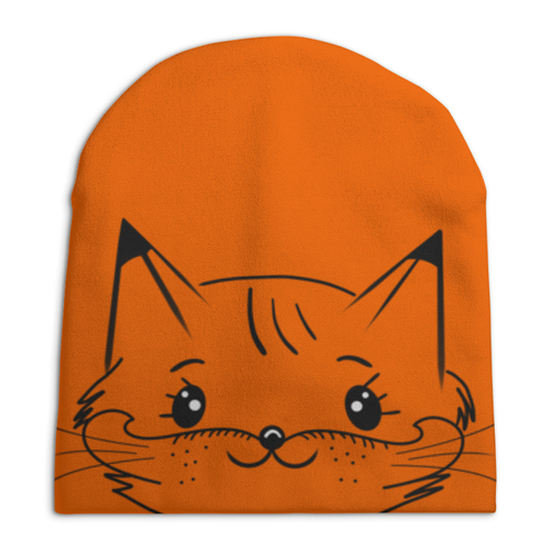 Заказать головной убор в Москве. Шапка унисекс с полной запечаткой Foxy Лисичка от Удалить аккаунт   - готовые дизайны и нанесение принтов.
