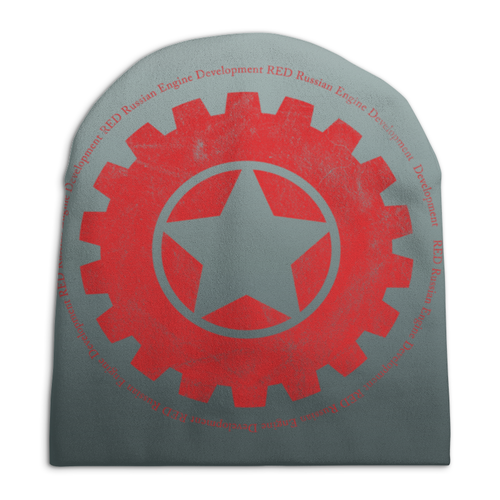 Заказать головной убор в Москве. Шапка унисекс с полной запечаткой RED'S Logo от RED'S - готовые дизайны и нанесение принтов.