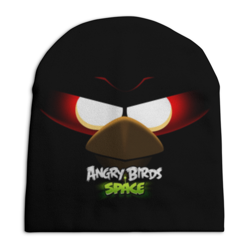 Заказать головной убор в Москве. Шапка унисекс с полной запечаткой Space (Angry Birds) от Аня Лукьянова - готовые дизайны и нанесение принтов.