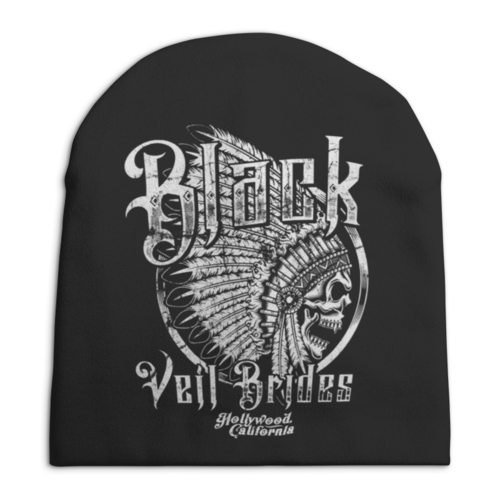 Заказать головной убор в Москве. Шапка унисекс с полной запечаткой Black Veil Brides от geekbox - готовые дизайны и нанесение принтов.