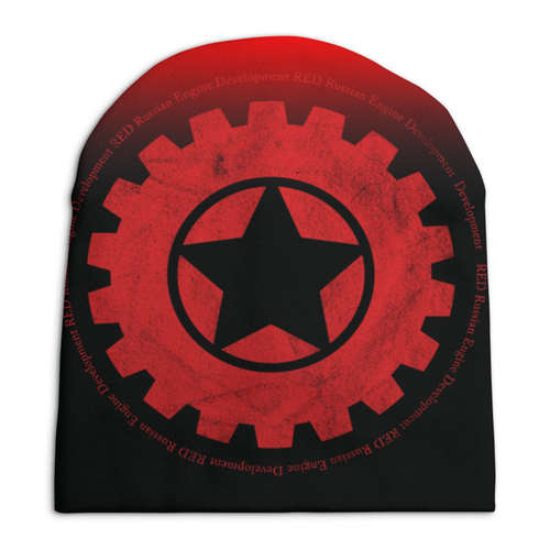 Заказать головной убор в Москве. Шапка унисекс с полной запечаткой RED'S Logo от RED'S - готовые дизайны и нанесение принтов.