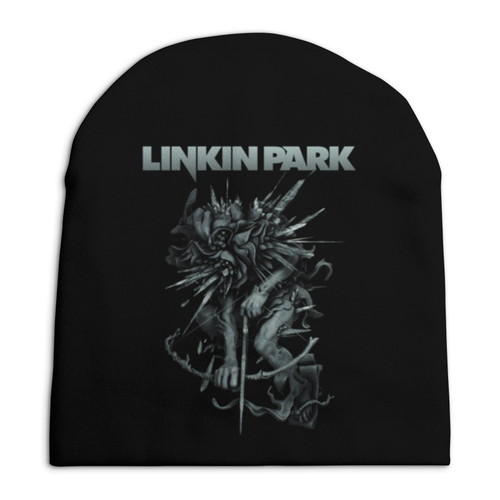 Заказать головной убор в Москве. Шапка унисекс с полной запечаткой Linkin Park от geekbox - готовые дизайны и нанесение принтов.