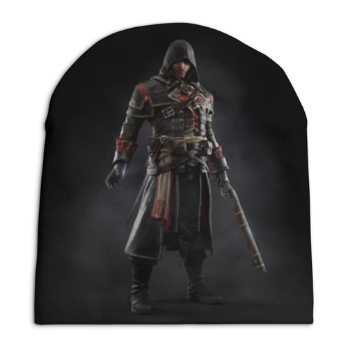 Заказать головной убор в Москве. Шапка унисекс с полной запечаткой Assassins Creed (Rogue) от Аня Лукьянова - готовые дизайны и нанесение принтов.