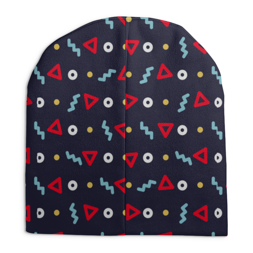 Заказать головной убор в Москве. Шапка унисекс с полной запечаткой PATTERN от CoolDesign - готовые дизайны и нанесение принтов.