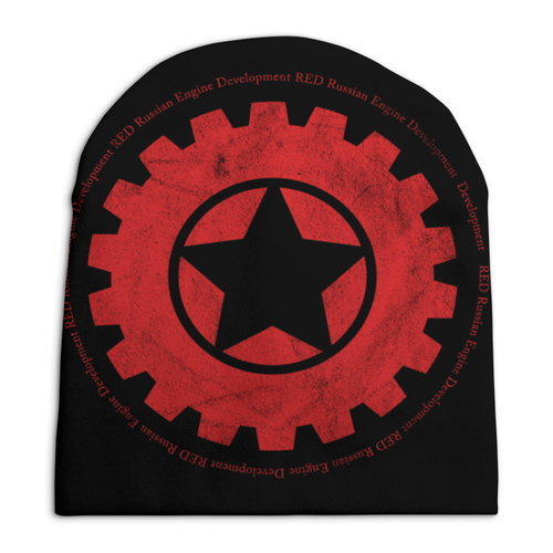 Заказать головной убор в Москве. Шапка унисекс с полной запечаткой RED'S Logo от RED'S - готовые дизайны и нанесение принтов.