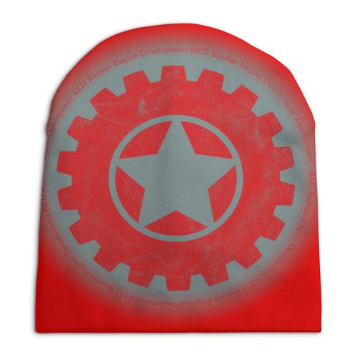 Заказать головной убор в Москве. Шапка унисекс с полной запечаткой RED'S Logo от RED'S - готовые дизайны и нанесение принтов.